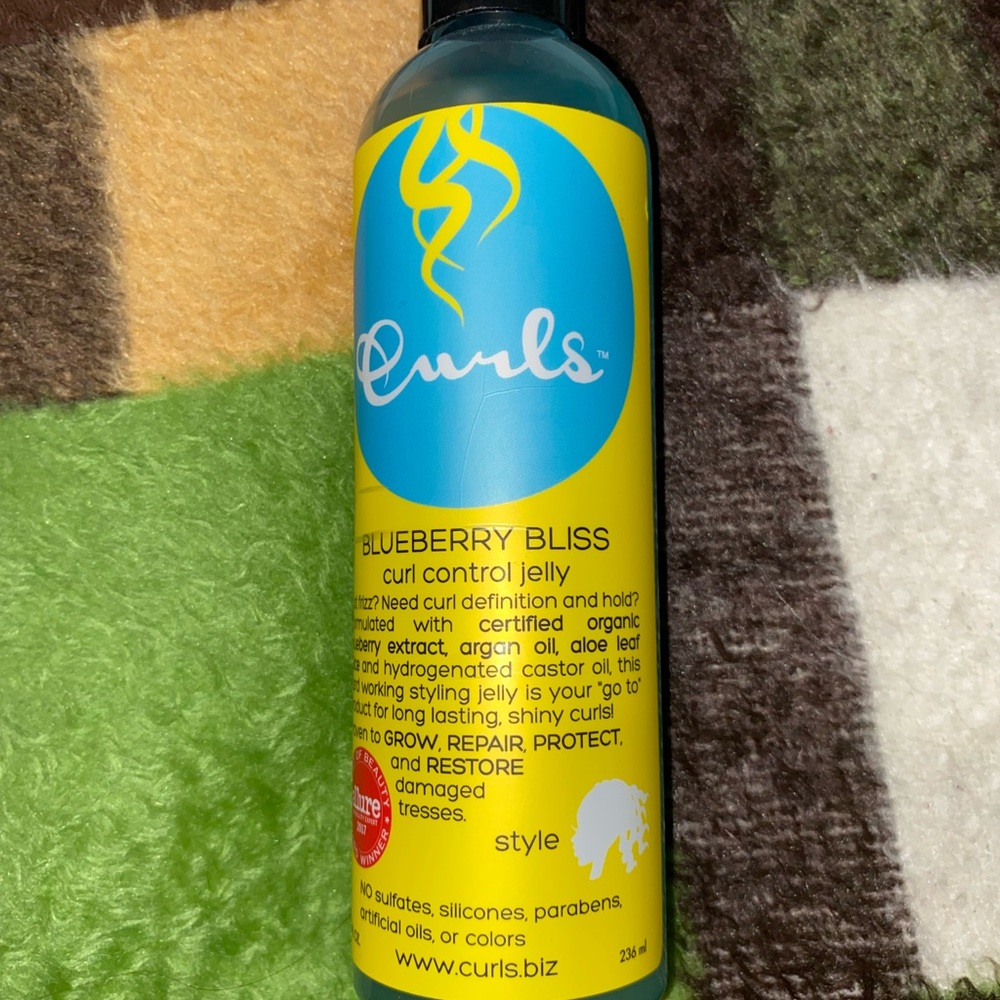 Curls, blueberry bliss curl control jelly